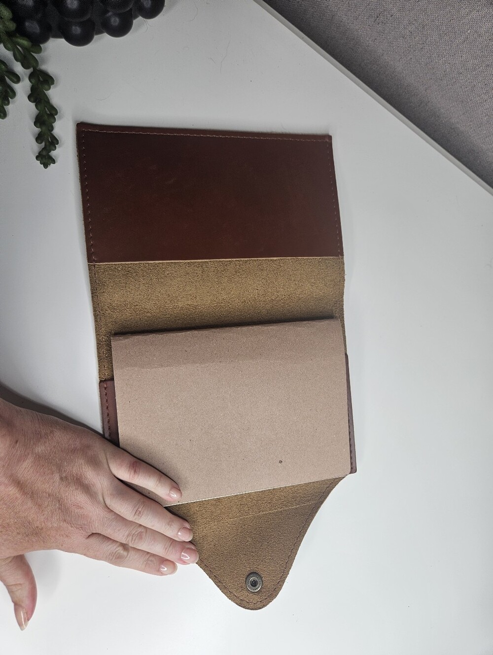 Portland Leather Goods Limited Edition 10th Anniversary Snap Journal Madrone - Picture 4 of 11